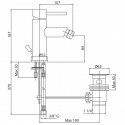 Смеситель для биде Bianchi Style (BIDSTY2003IACRM) 115058