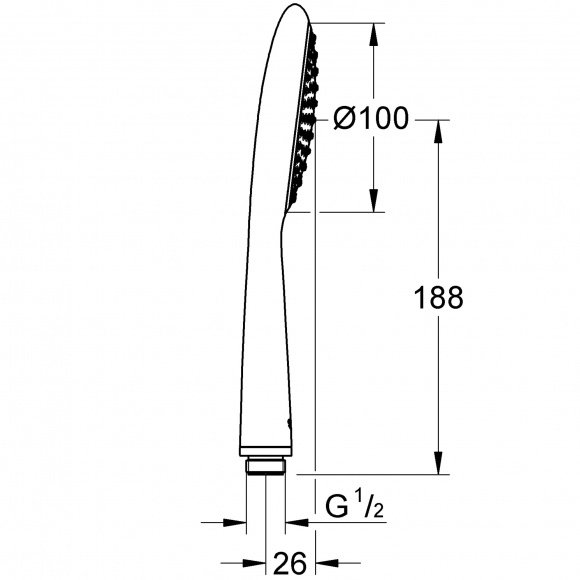 Душевая система Hansgrohe Showerpipe Marin 160 (27338000)