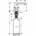 Дозатор жидкого мыла Hansgrohe A51 (40448800) 170494