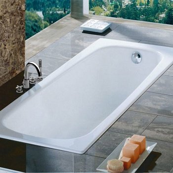 Ванна стальная Roca Contesa 160x70 прямоугольная + ножки (A235960000+A291021000) фото
