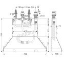 Смеситель для ванны Hansgrohe Talis S на 4 отверстия + Скрытая часть смесителя для ванны Hansgrohe на 4 отверстия 114893