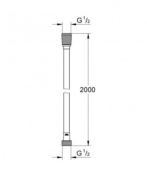Душевой шланг Grohe Silverflex 2.00 м (27137000)