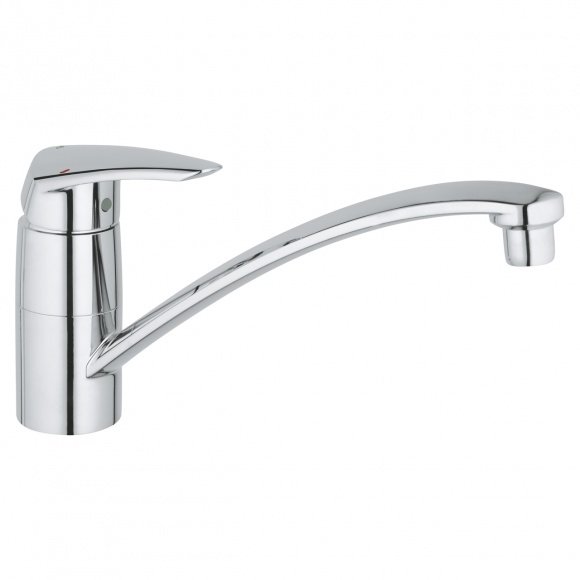 Смеситель кухонный Grohe Eurodisc длинный (33770001)