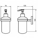 Дозатор жидкого мыла Q-Tap Liberty ANT 1152  (QTLIBANT1152) 107638