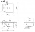 Кухонная мойка Schock MANHATTAN N150 Sabbia-58 (22066058) 7072