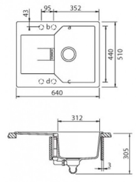 Кухонная мойка Schock MANHATTAN D100 XS Inox-12 (22034012)