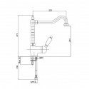 Смеситель кухонный Bianchi Elite (LVMELT1054011AVOT) 116027