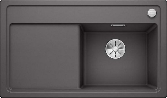Кухонная мойка Blanco Zenar 45 S правая темная скала (523710)