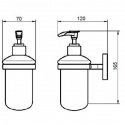 Дозатор жидкого мыла Q-Tap Liberty ORO 1152  (QTLIBORO1152) 2-107704