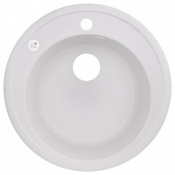 Кухонная мойка Lidz D510/200 WHI-01 (LIDZWHI01D510200) фото