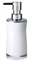 Дозатор жидкого мыла  Ridder Disco белый (21035.01) 7539