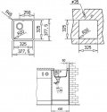 Кухонная мойка Teka Radea 325/325 TG белый (40143602) 39596