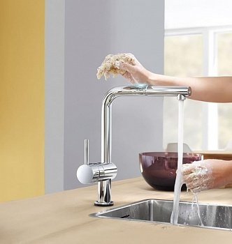 Смеситель для умывальника Grohe Minta Touch сенсорный  (31360000) фото