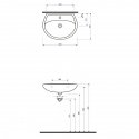 Умывальник Kolo Idol 60 см (M1116000U/М111600) 126912