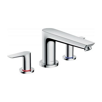 Смеситель для ванны Hansgrohe Talis E на 3 отверстия (71747000) фото