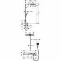 Душевая система Hansgrohe Rainmaker Select E460 с термостатом (27109400) 157575