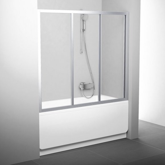 Шторка для ванны Ravak AVDP3-160 сатин transparent