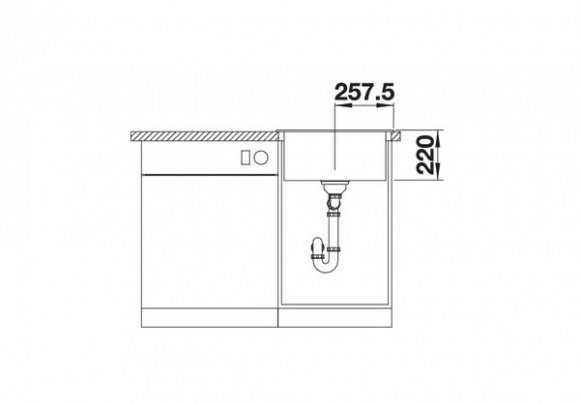 Кухонная мойка Blanco Pleon 5 Silgranit жасмин (521673)