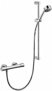 Душевой набор Kludi Zenta Shower Duo штанга 620 мм (605760500) фото