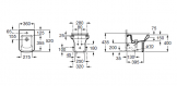 Биде напольное Roca Dama-N (A357787000) 132436
