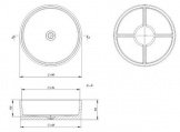 Умывальник Fancy Marble Sofia (5605101) 127266