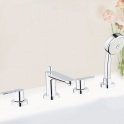 Смеситель для ванны Grohe BauEdge на 4 отверстия (2512000A) 193997