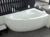 Ванна акриловая Besco NATALIA Premium 150х100 правая с подголовником + ручки (NAVARA02617) 177587
