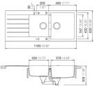 Кухонная мойка Schock SIGNUS D200 Earht-82 (50098082) 7237