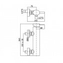 Смеситель для душа PAFFONI BERRY (BR 168 CR) 159194