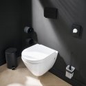 Держатель для туалетной бумаги Emco Loft black без крышки (0500 133 01) 2-194517