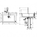 Кухонный комплект мойка со смесителем Hansgrohe C51-F660-07 (43218000) 155399