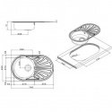 Кухонная мойка Apell Circum Matt (CI78IRPC) 153132