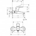 Смеситель для умывальника Hansgrohe Focus (31923000) 153944