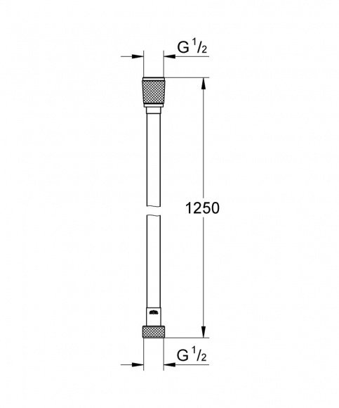 Душевой шланг Grohe Silverflex 1.25 м (28362000)