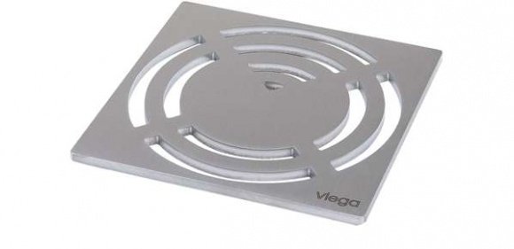 Решетка для трапа Viega Visign RS3 94х94 мм нержавеющая сталь (492304)