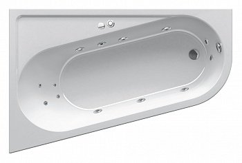 Гидромассажная ванна Ванна Chrome L 160x105 Relax Pro (GMSR1359) фото