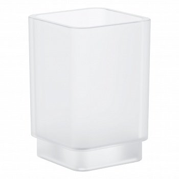 Стакан для зубных щеток Grohe Selection Cube матовое стекло  (40783000) фото
