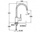 Смеситель кухонный Teka SP 995 песочный (55995020S) 53191