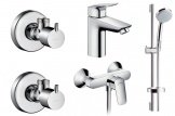 Набор смесителей для душа Hansgrohe Logis 100 4в1 (711716411) 72302