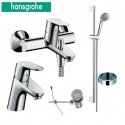 Набор смесителей для ванны Hansgrohe Focus E2 31730+31940+27763+28678 (31934000) 43063