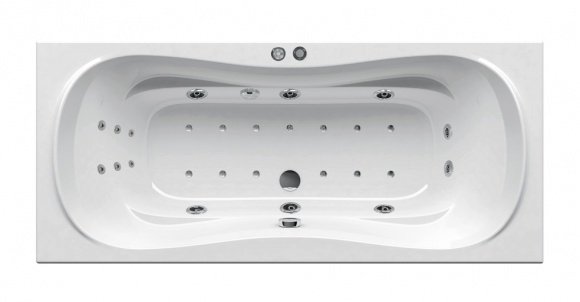 Гидромассажная ванна Ravak Campanula II 180x80  Power Ultra белый (GMSR1499)