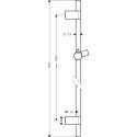 Штанга для душа Hansgrohe Unica S Puro 105 см (28663000) 170165