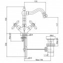 Смеситель для биде Bianchi Old Fashion (BIDOLF10410ACRM) 115047