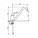 Кухонный смеситель EMMEVI DUKA (CR44007) 142058