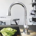 Смеситель кухонный Grohe Zedra выдвижной излив (32294001) 153651