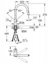 Смеситель кухонный Grohe Minta с выдвижным изливом (32321002) 153571