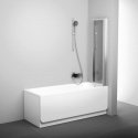 Шторка для ванны Ravak VS3-115 белый transparent 175170