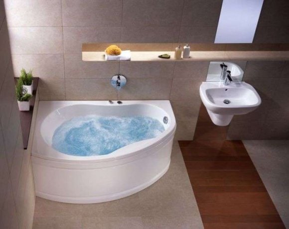 Ванна акриловая Kolo Promise 150x100 асимметричная левая + ножки (XWA3051000)