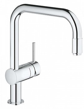 Смеситель кухонный Grohe Minta выдвижной излив хром (32067000) фото