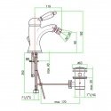 Смеситель для биде Fiore IMPERIAL (83CO5321) 140606